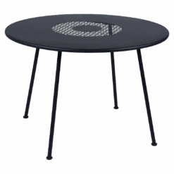 Fermob Lorette Round Table -Trit Houses Shop 325 47 Carbone Table OE 110 cm