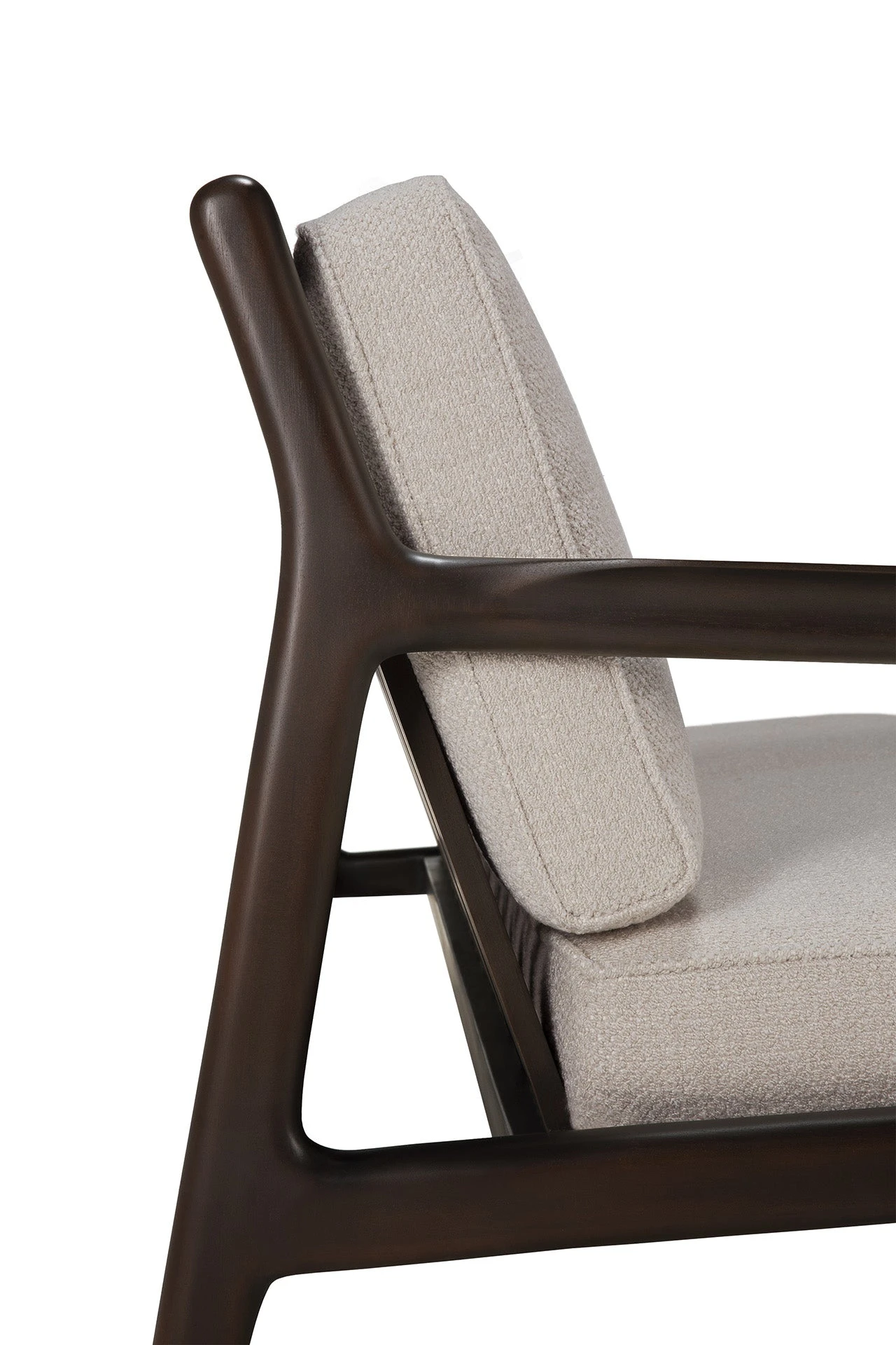 Ethnicraft Mahogany Jack 2 Seater Sofa 7 Ethnicraft Mahogany Jack 2 Seater Sofa - Image 7