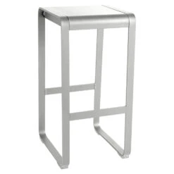 Fermob Bellevie Bar Stool 25 Fermob Bellevie Bar Stool -Trit Houses Shop 365 38 Gris metal Tabouret haut sans dossier