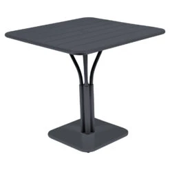 Fermob Luxembourg Pedestal Table 37 Fermob Luxembourg Pedestal Table -Trit Houses Shop 370 47 Anthracite Table 80 x 80 cm