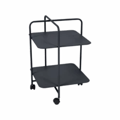 Fermob Alfred Side Table -Trit Houses Shop 370 47 Carbone Gueridon full product