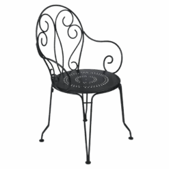 Fermob Montmartre Armchair -Trit Houses Shop 375 42 Liquorice Armchair full product bb8415ae ad17 45d4 bf4f 2e15a95c1230