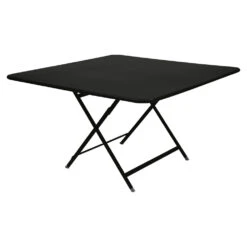 Fermob Caractere Square Table -Trit Houses Shop 375 42 Liquorice Table 128 x 128 cm