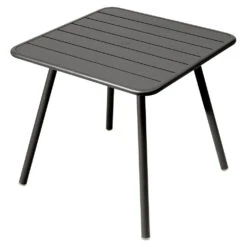 Fermob Luxembourg Table 80cm - 4 Legs -Trit Houses Shop 375 42 Liquorice Table 80 x 80 cm 4 legs