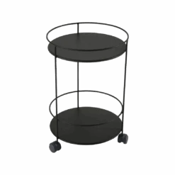 Fermob Guinguette Side Table 31 Fermob Guinguette Side Table -Trit Houses Shop 375 42 Reglisse Gueridon a roulettes
