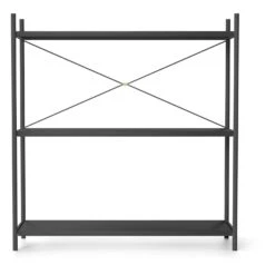 Ferm LIVING Punctual Shelving System 23 Ferm LIVING Punctual Shelving System -Trit Houses Shop 3x1 solid Anthracite