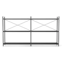 Ferm LIVING Punctual Shelving System 26 Ferm LIVING Punctual Shelving System -Trit Houses Shop 3x2 perforated Anthracite