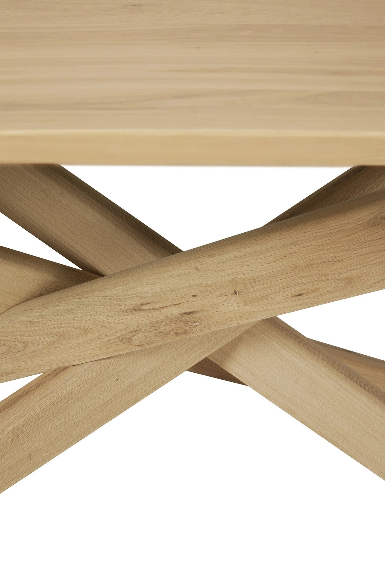 Ethnicraft Oak Mikado Dining Table 8 Ethnicraft Oak Mikado Dining Table - Image 8
