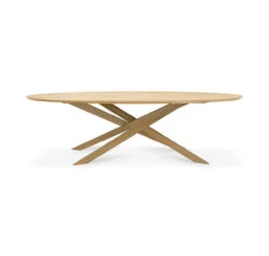Ethnicraft Oak Mikado Oval Dining Table