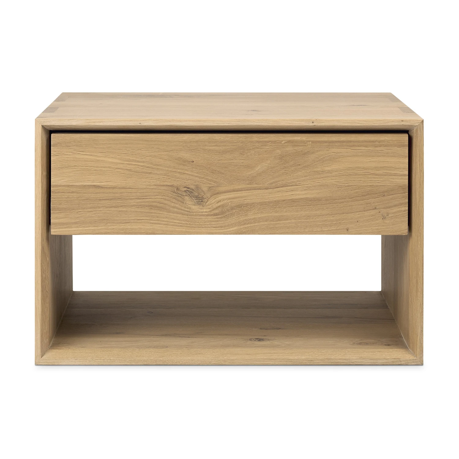 Ethnicraft Oak Nordic 1 Drawer Bedside Table 1 Ethnicraft Oak Nordic 1 Drawer Bedside Table