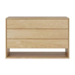 Ethnicraft Oak Nordic Chest Of 3 Drawers