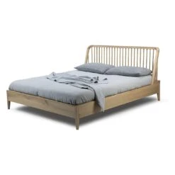 Ethnicraft Oak Spindle Queen Bed 21 Ethnicraft Oak Spindle Queen Bed -Trit Houses Shop 51246 51247 oak spindle bed 1 1