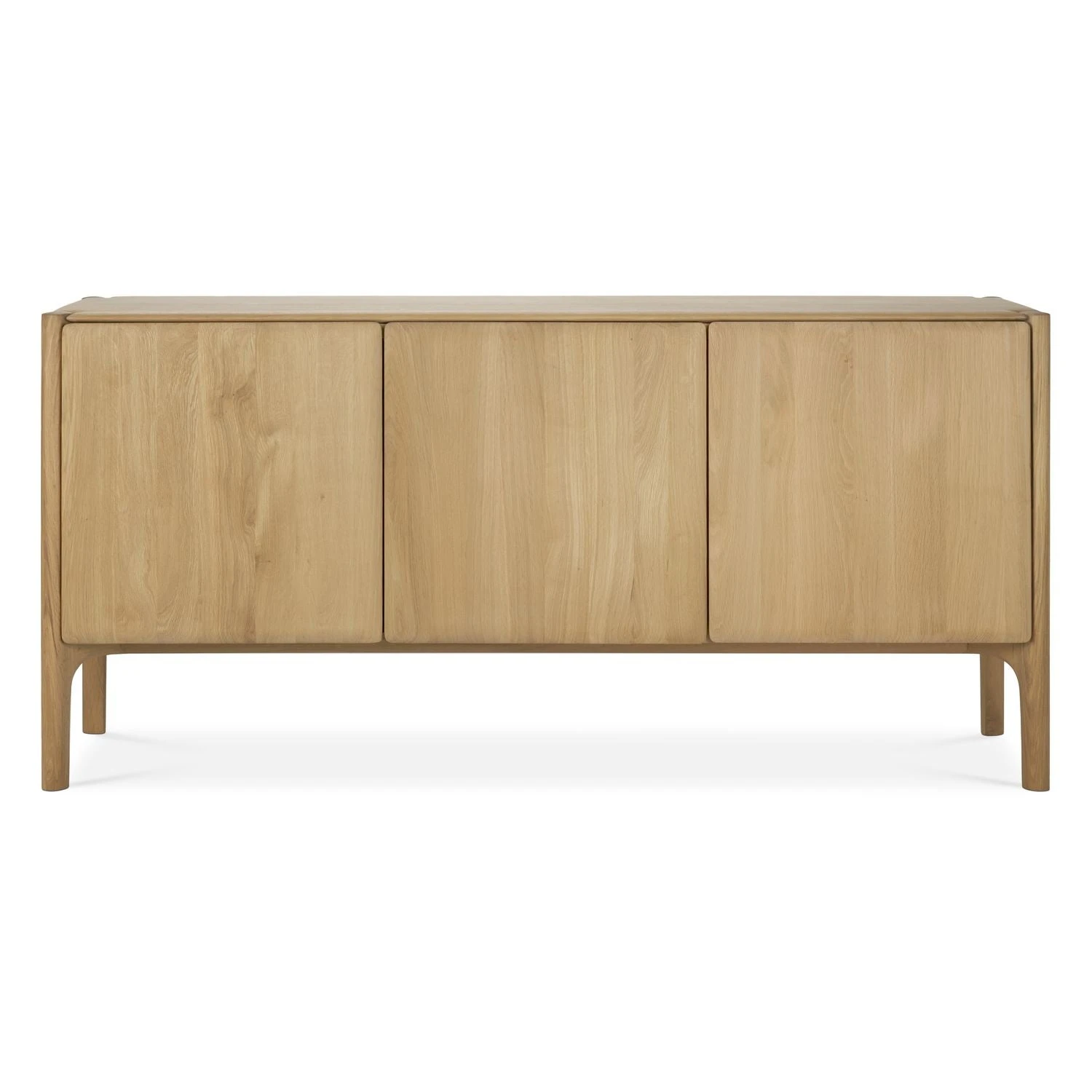 Ethnicraft Oak PI Sideboard - 3 Doors 1 Ethnicraft Oak PI Sideboard - 3 Doors