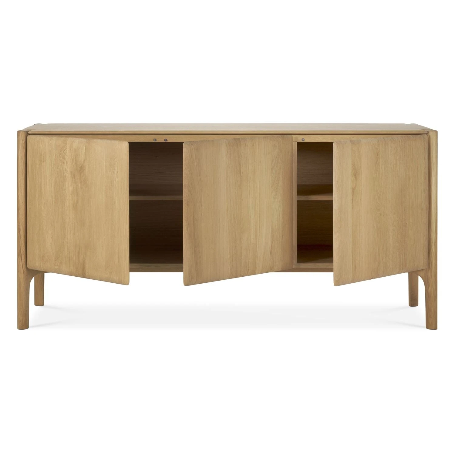 Ethnicraft Oak PI Sideboard - 3 Doors 3 Ethnicraft Oak PI Sideboard - 3 Doors - Image 3