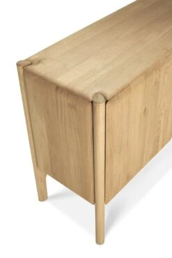 Ethnicraft Oak PI Sideboard - 4 Doors -Trit Houses Shop 51319PISideboard 4doors osmo 230 45 83 det2 cut HQ