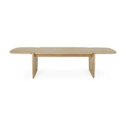 Ethnicraft Oak PI Rectangular Coffee Table