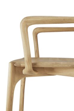 Ethnicraft Oak PI Dining Chair With Armrest 17 Ethnicraft Oak PI Dining Chair With Armrest -Trit Houses Shop 51340 PI dining chair oak with armrest det05 cut HQ 1