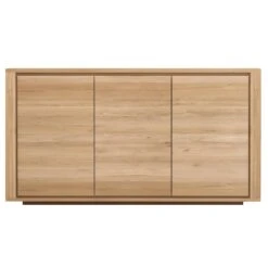 Ethnicraft Oak Shadow 3 Doors Sideboard