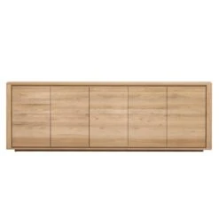 Ethnicraft Oak Shadow 5 Doors Sideboard