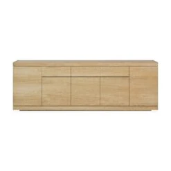 Ethnicraft Oak Burger 5 Door Sideboard