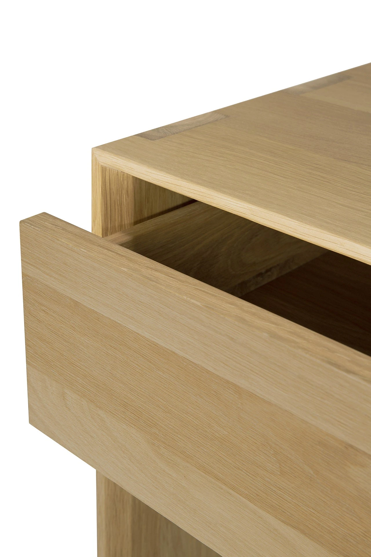Ethnicraft Oak Nordic 2 Drawers Console 7 Ethnicraft Oak Nordic 2 Drawers Console - Image 7