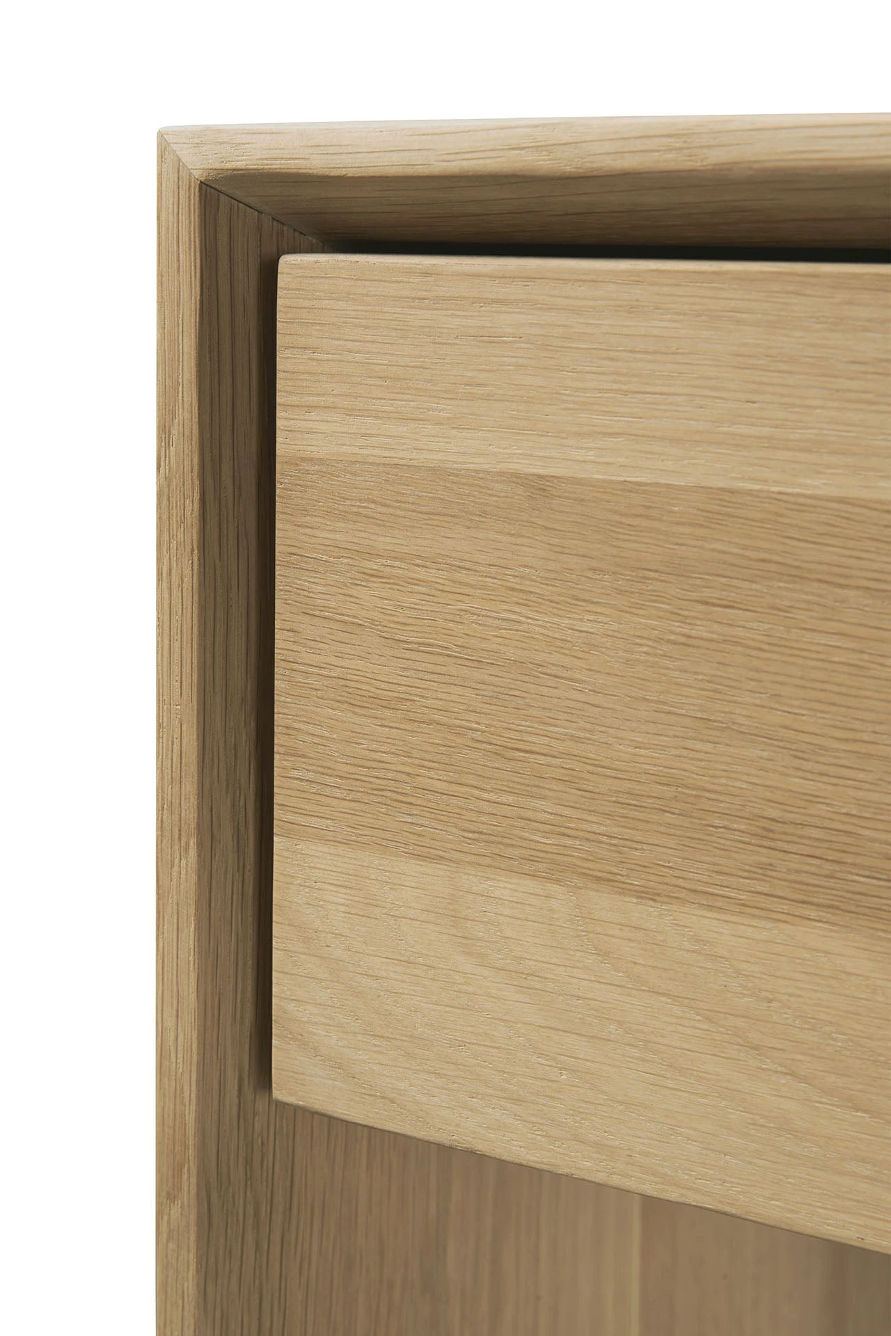 Ethnicraft Oak Nordic 2 Drawers Console 8 Ethnicraft Oak Nordic 2 Drawers Console - Image 8