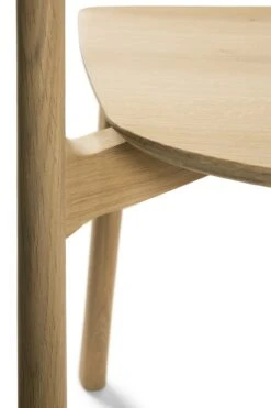Ethnicraft Oak Bok Dining Chair -Trit Houses Shop 51490 50073 Oak Bok dining chair det03 cut web