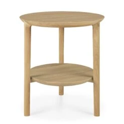 Ethnicraft Oak Bok Side Table
