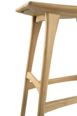 Ethnicraft Oak Osso Bar Stool 16 Ethnicraft Oak Osso Bar Stool -Trit Houses Shop 53034 Oak Osso bar stool det01 cut web