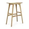 Ethnicraft Oak Osso Bar Stool