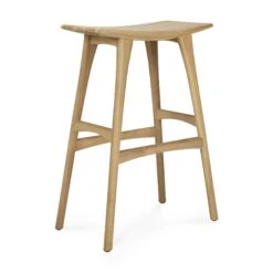 Ethnicraft Oak Osso Bar Stool