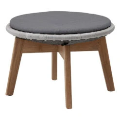 Peacock Footstool/Side Table