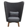 Peacock Wing Highback Chair