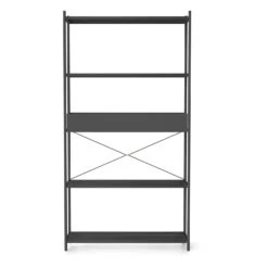 Ferm LIVING Punctual Shelving System 32 Ferm LIVING Punctual Shelving System -Trit Houses Shop 5x1 perforated ShelfBox Anthracite