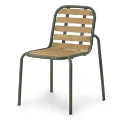 Normann Copenhagen Vig Wood Dining Chair -Trit Houses Shop 608025 Vig Chair Wood Dark Green 01