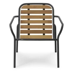 Normann Copenhagen Vig Wood Lounge Chair -Trit Houses Shop 608037 Vig Lounge Chair Wood Black 02