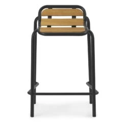 Normann Copenhagen Vig Wood Counter Stool 9 Normann Copenhagen Vig Wood Counter Stool -Trit Houses Shop 608049 Vig Barstool 65 Wood Black 02