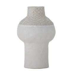 Bloomingville Iyore Stoneware Vase - White
