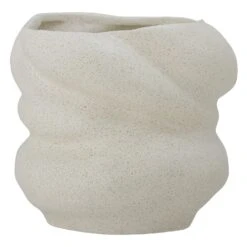Bloomingville Orana Stoneware Flowerpot - White