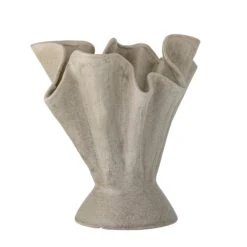 Bloomingville Plier Stoneware Vase - Nature