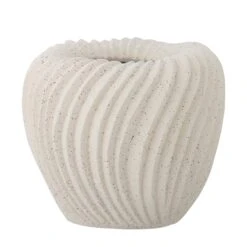 Bloomingville Maham Stoneware Flowerpot - Nature