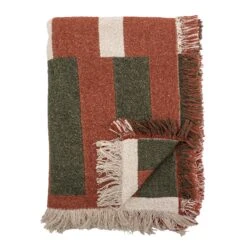 Bloomingville York Cotton Throw - Brown