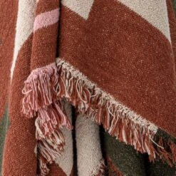 Bloomingville York Cotton Throw - Brown 5 Bloomingville York Cotton Throw - Brown -Trit Houses Shop 82062029 2