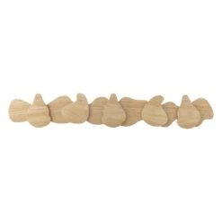 Bloomingville Ross Rubberwood Coat Rack - Nature