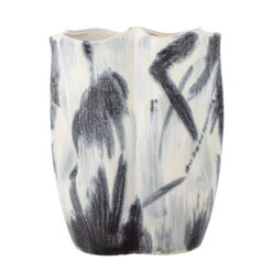 Bloomingville Elira Stoneware Vase - Black