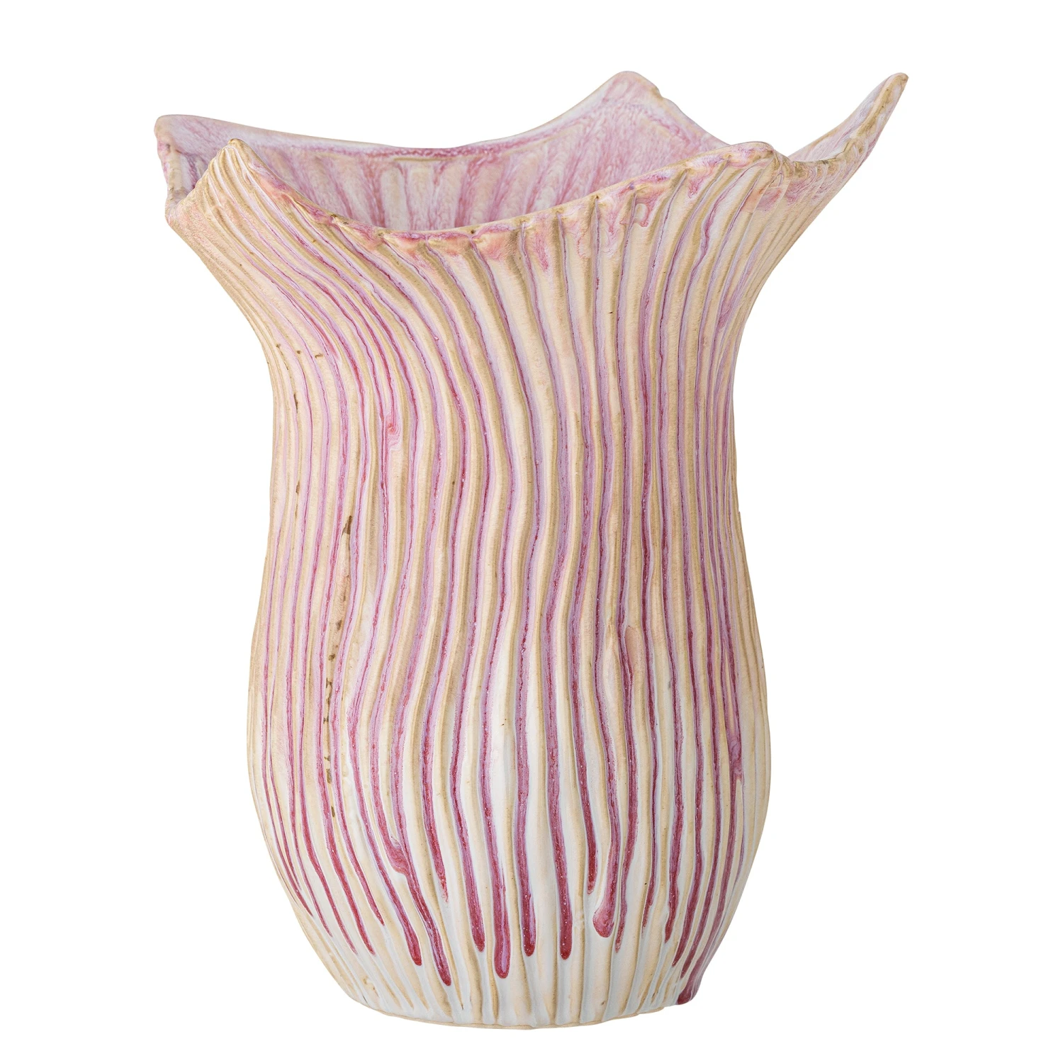 Bloomingville Floral Stoneware Vase - Rose 1 Bloomingville Floral Stoneware Vase - Rose