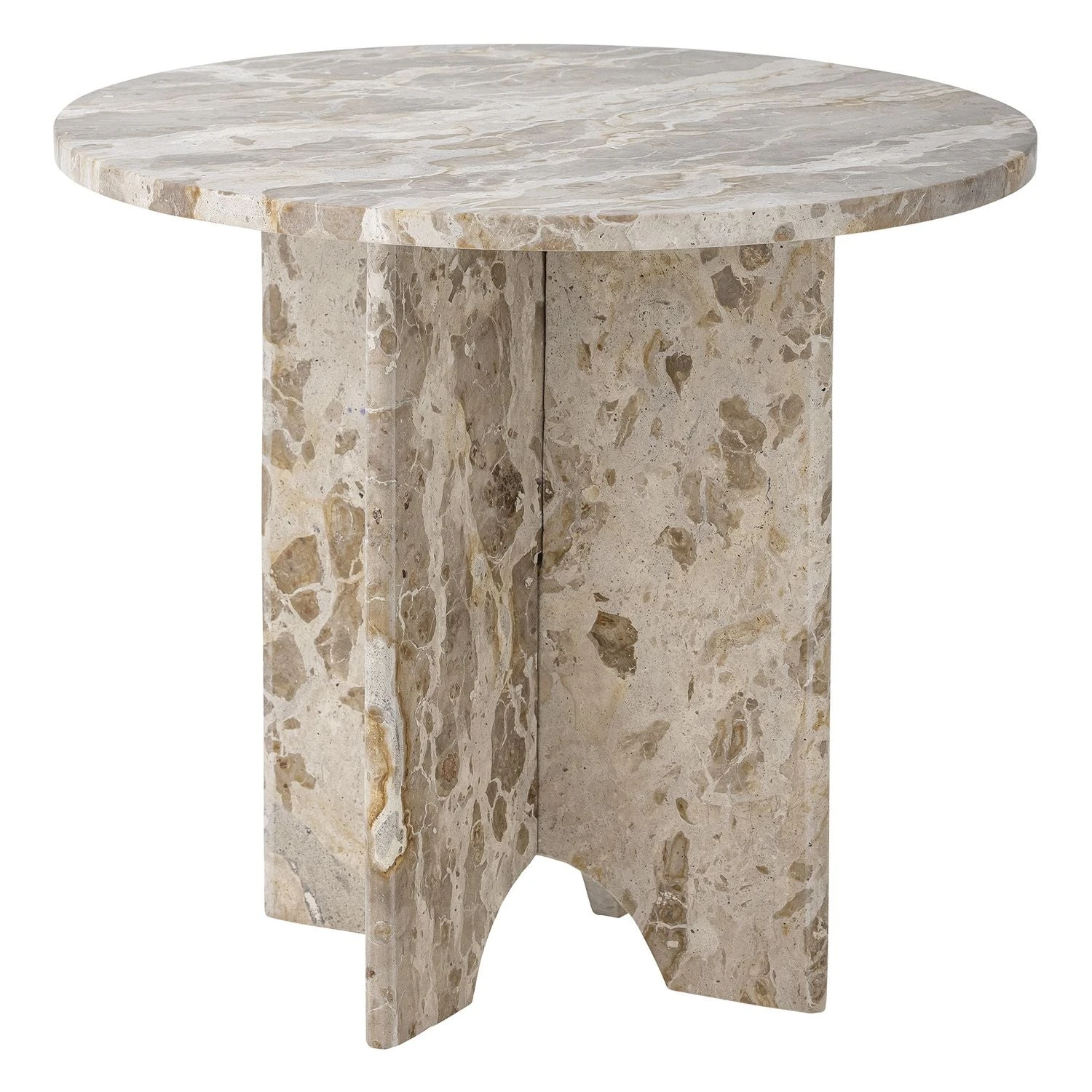 Bloomingville Jasmia Marble Side Table - Brown 1 Bloomingville Jasmia Marble Side Table - Brown