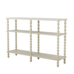 Bloomingville Salino Pine Console Table - White