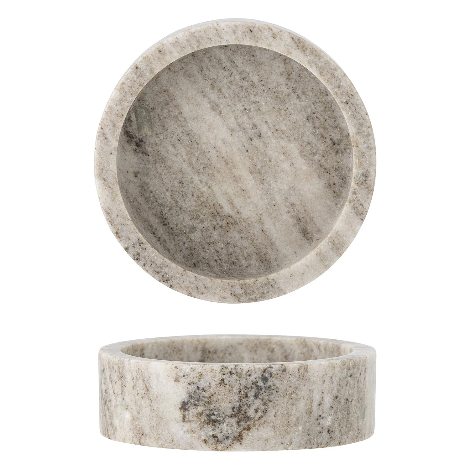 Bloomingville Ivette Small Marble Tray - Nature 3 Bloomingville Ivette Small Marble Tray - Nature - Image 3