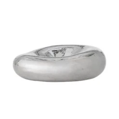 Bloomingville Shine Stoneware Bowl - Silver